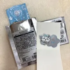 まじかるちいかわ　エアーまじかるステッキ　トレーディングミラーステッカーハチワレ