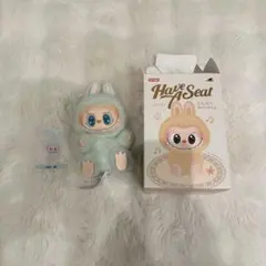 POP MART LABUBU Have A Seat 緑 ぬいぐるみ