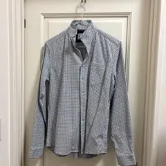 NICOLE CLUB FOR MEN チェック柄長袖シャツ　サイズM相当