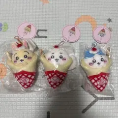 ちいかわ クレープくじ C賞 クレープになっちゃったマスコット 3点