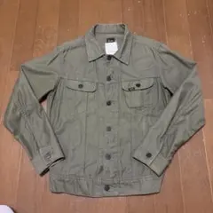 レア　LEE オリーブジャケット　ミリタリー　サイズM