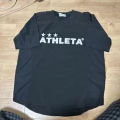 ATHLETA サッカー用シャツ M 黒