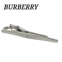 【美品】BURBERRY バーバリー　シルバー　騎士ロゴ　ホース　ネクタイピン