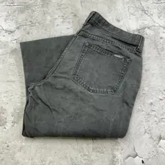 エディーバウアー　アウトドア　ボトムス　ワークパンツ　古着　グレー　灰色　W34