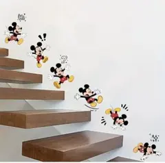 7. ミッキーマウス ウォールステッカー 6枚セット
