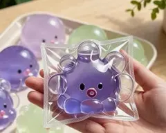 香り付きタコ型 スクイーズ パープル