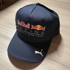 下げ札付き プーマ レッドブルレーシング F1 レプリカ チームキャップ 紺色