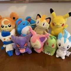 ポケモン ぬいぐるみ10体セット フレンズセンター ピカチュウ