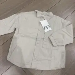 新品　ZARA ベージュ アウター 2-3歳　ブルゾン