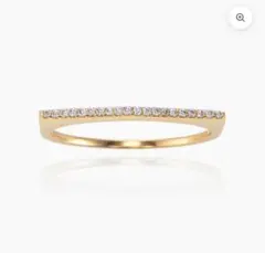 美品✩ 定10 AHKAH アーカー ドゥーズブリエ エタニティ リング ダイヤ