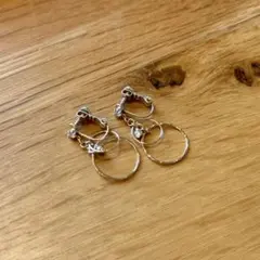 【美品】フープイヤリング ゴールド