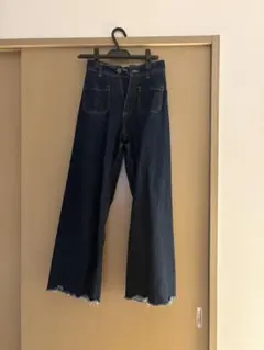zara ハイウエストデニム