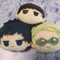 呪術廻戦 じとっと フェイスキーホルダー 灰原 恵 七海 セット メ-じゅ-3