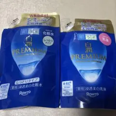 肌ラボ 白潤プレミアム 詰替セット 化粧水 乳液のサムネイル