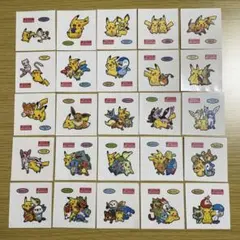 希少 ポケットモンスタージャンボカードダス シールダス パート3 1996