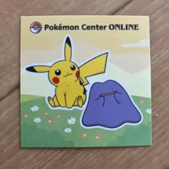 ポケモンセンターオンライン 特製ステッカー ピカチュウ メタモン　シール