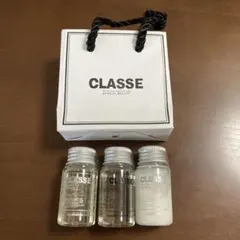 CLASSE シャンプー、トリートメント、ボディソープ　アメニティセット 3本