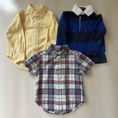 Polo by Ralph Lauren シャツ3点セット