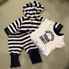 COMME CA ISM ベビー服 80cm 3点セット