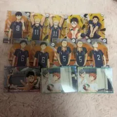 ハイキュー!! クリアカード 烏野 セット