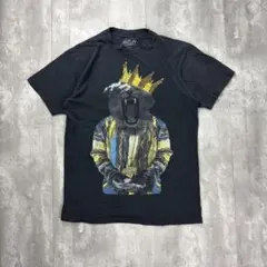 Popular Poison ペアプリント Tシャツ ブラック M 7020のサムネイル