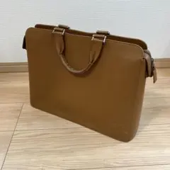 Kitamura ビジネスバッグ ブラウン レザー ブリーフケースのサムネイル
