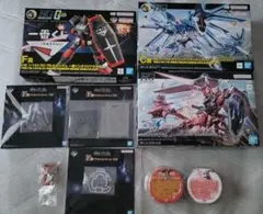 ガンプラ HG 3種セット アクスタ カラビナ ガシャポン カップヌードルのサムネイル