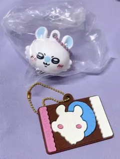 【新品】ちいかわ リップキャップマスコット キャラパキチョコ モモンガセット