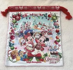 東京ディズニーランド クリスマス 2018 巾着袋