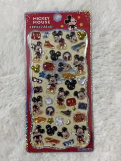 ミッキーマウス　プチドロップステッカー