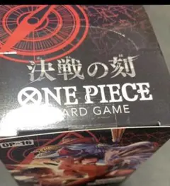 ONE PIECEカードゲーム 決戦の刻 ブースターパック新品未開封シール