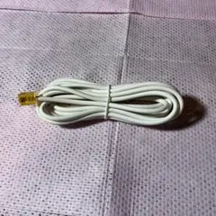 ホワイト LANケーブル