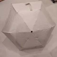 Waterfront 日傘 折りたたみ傘 　晴雨兼用　シェルベージュ