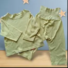 アンパンマン パジャマセット 90サイズ　黄色　上下セット