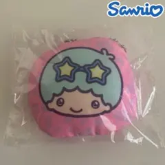 原宿限定　サンリオ　リトルツインスターズ キキ　クッションキーチェーン