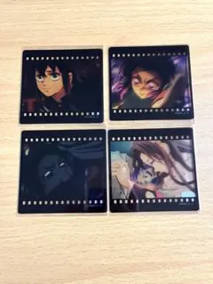 鬼滅の刃 ufotableダイニングフィルム風クリアカード無一郎・しのぶ・カナエ