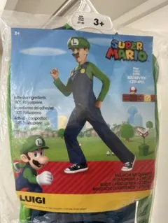 匿名配送　送料無料　新品未使用　ルイージ　マリオ　コストコ　コスチューム　キッズ