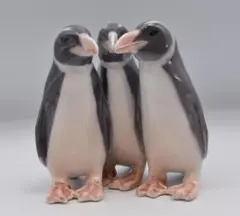 ３匹のペンギン　＃1284　★ロイヤルコペンハーゲン　デンマーク　ヴィンテージ