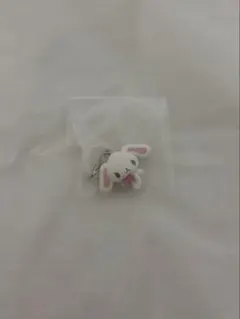 シュガバニ ふわふわめじるしアクセサリー　しろうさ