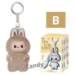 ラブブ イニシャル Bぬいぐるみ アルファベット Labubu 【正規品】㊵