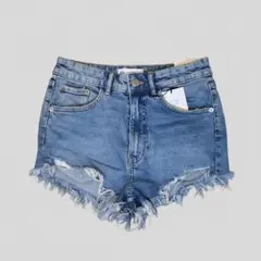 [新品/ZARA] デニムショートパンツ
