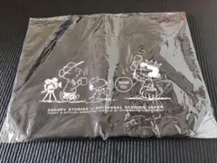 スヌーピー  トートバッグ　ブラック