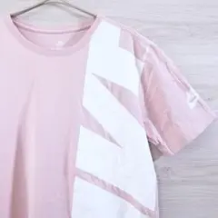 【ナイキ】美品　NIKE　メンズ　Tシャツ　M ビッグロゴ　ピンク　M