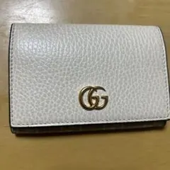 GUCCI GGパターン 名刺入れ ホワイト