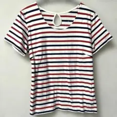 オリヒカ　ボーダー柄 半袖Tシャツ Mサイズ　ORIHICAのサムネイル