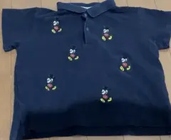 petit main ミッキーマウス ポロシャツ 100cm 匿名配送