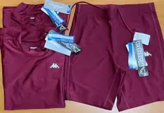 Kappa トレーニングウエアとショートパンツセット