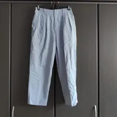 ビューティーアンドユース パンツ ツータック テーパード スラックス 無地