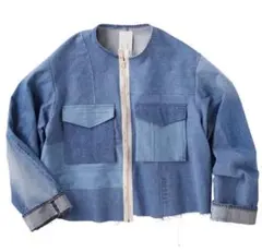 KUROクロ・デニムジャケット【Ｌ】Gジャン