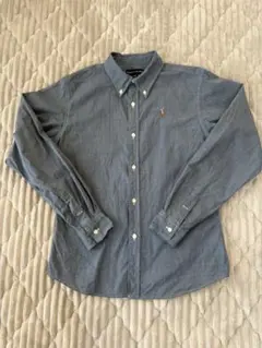 Ralph Lauren チェック柄 ボタンダウンシャツ M［美品］160